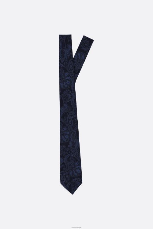 Heren Van Laack Paisley-motief jacquardstropdas van zijdemix accessoires XLN6N831