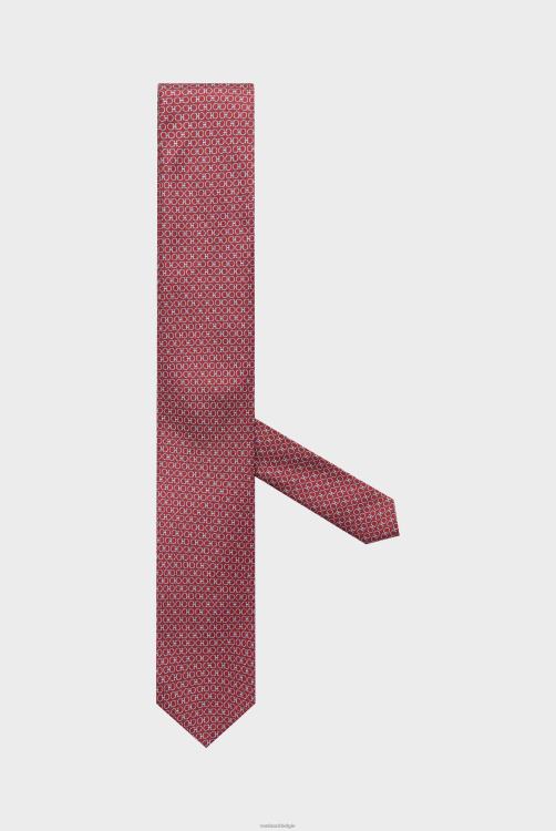 Heren Van Laack bedrukte zijden stropdas accessoires XLN6N840