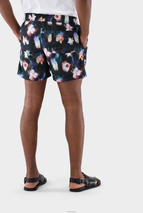 Heren Van Laack zwemshort met bloemenprint kleding XLN6N796