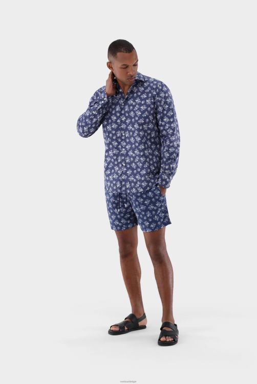 Heren Van Laack zwemshort met citroenprint kleding XLN6N792