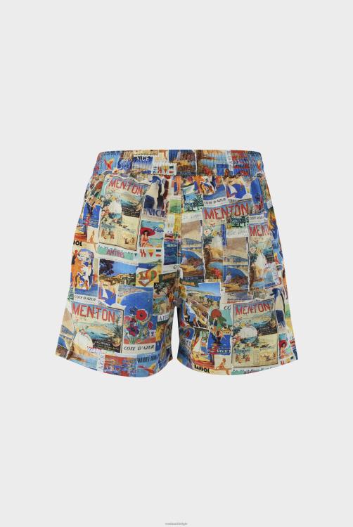 Heren Van Laack zwemshort met print kleding XLN6N793