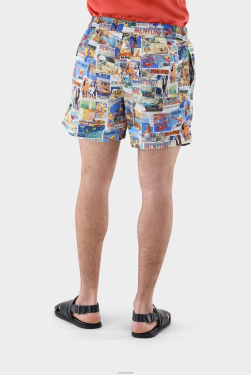 Heren Van Laack zwemshort met print kleding XLN6N793