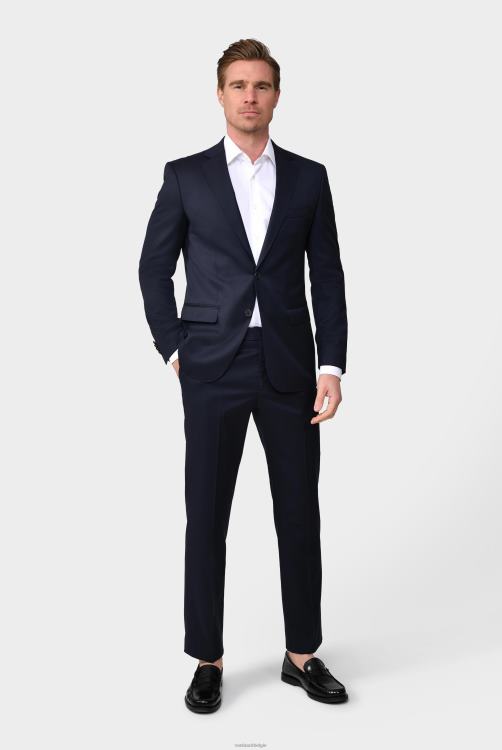 Heren Van Laack Merinowollen jasje marineblauw kleding XLN6N633