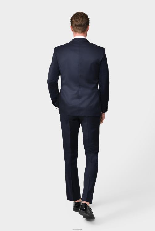 Heren Van Laack Merinowollen jasje marineblauw kleding XLN6N633