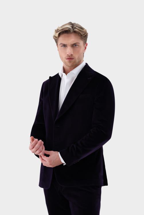 Heren Van Laack colbert met piekrevers kleding XLN6N643