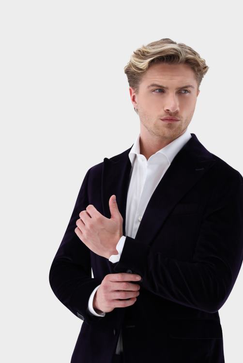 Heren Van Laack colbert met piekrevers kleding XLN6N643