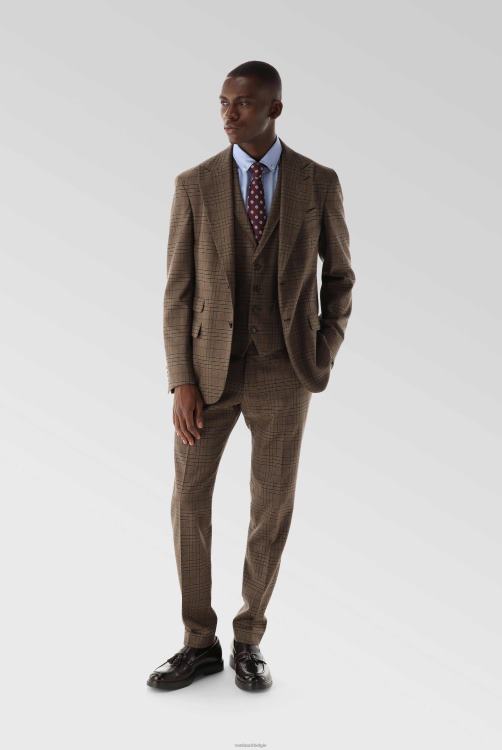 Heren Van Laack geruit Zero Gravity colbert kleding XLN6N640