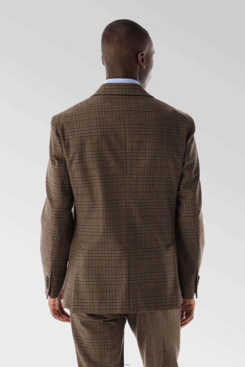 Heren Van Laack geruit Zero Gravity colbert kleding XLN6N640