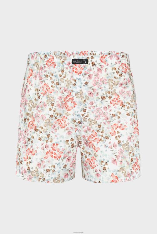 Heren Van Laack Poplin boxershort met bloemenprint van ipanema kleding XLN6N778