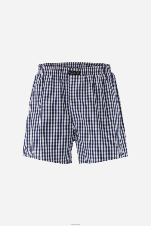 Heren Van Laack Vichy geruite poplin boxershort kleding XLN6N764