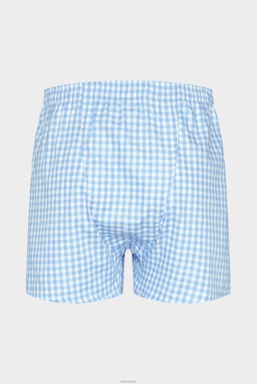 Heren Van Laack boxershort van geruite katoenen keperstof kleding XLN6N773