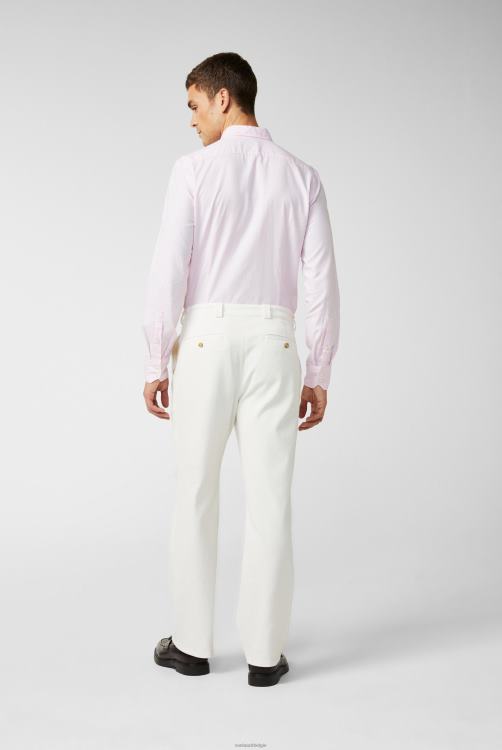 Heren Van Laack Oxford overhemd met knoopsluiting in een zachte roze wassing kleding XLN6N543