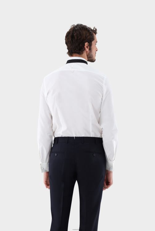 Heren Van Laack Poplin avondoverhemd met vleugelkraag kleding XLN6N595