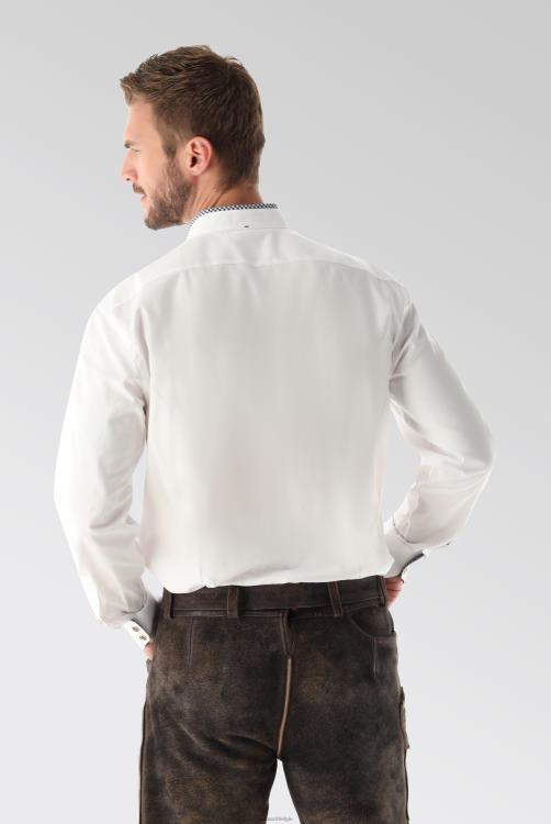 Heren Van Laack Traditioneel Oxford overhemd met gekleurd detail kleding XLN6N605