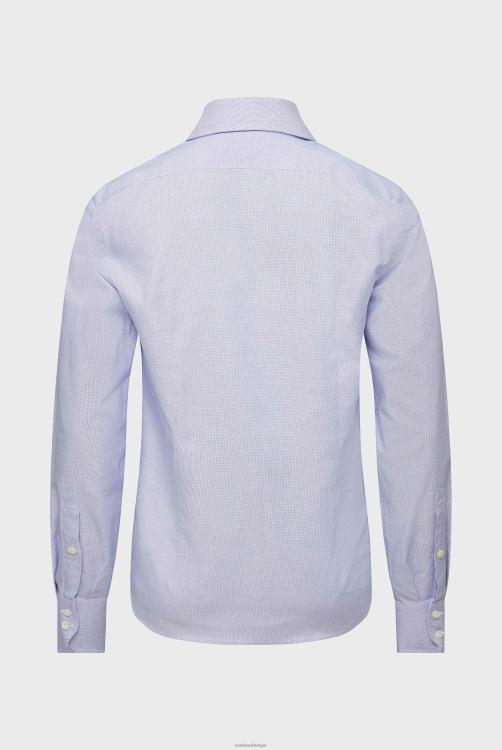 Heren Van Laack dobby zakelijk overhemd, slim-fit kleding XLN6N405