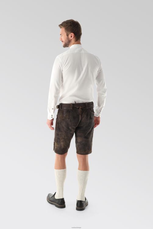 Heren Van Laack effen traditioneel Oxford-overhemd met pin-point plooien kleding XLN6N611