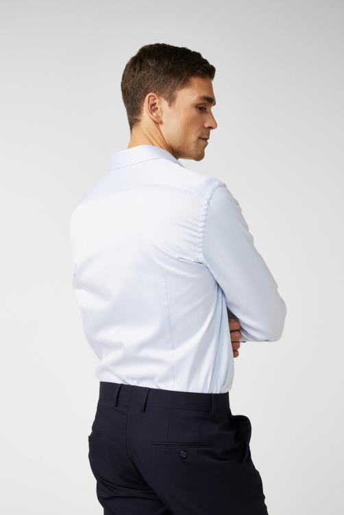 Heren Van Laack fijn katoenen twill overhemd kleding XLN6N327