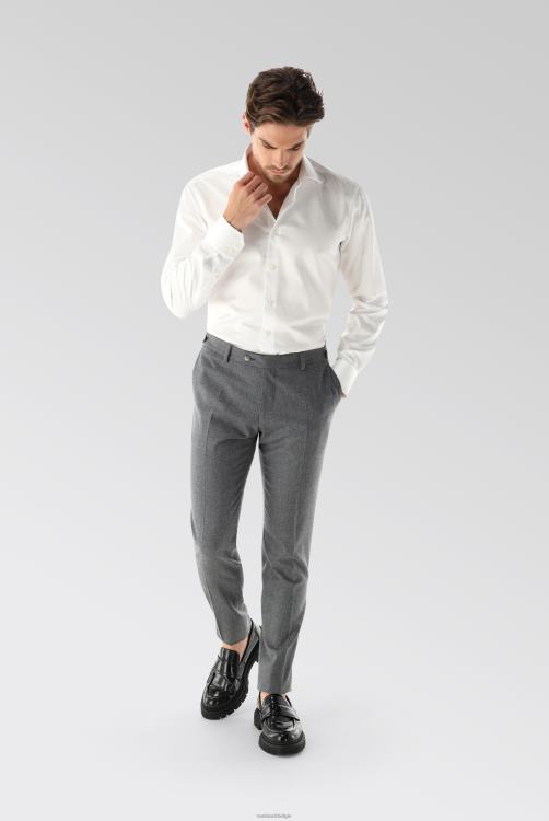 Heren Van Laack fijn katoenen twill overhemd kleding XLN6N329