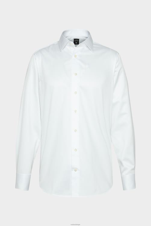 Heren Van Laack fijn katoenen twill overhemd kleding XLN6N329