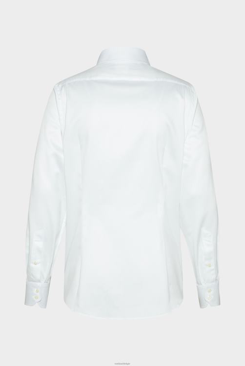 Heren Van Laack fijn katoenen twill overhemd kleding XLN6N329