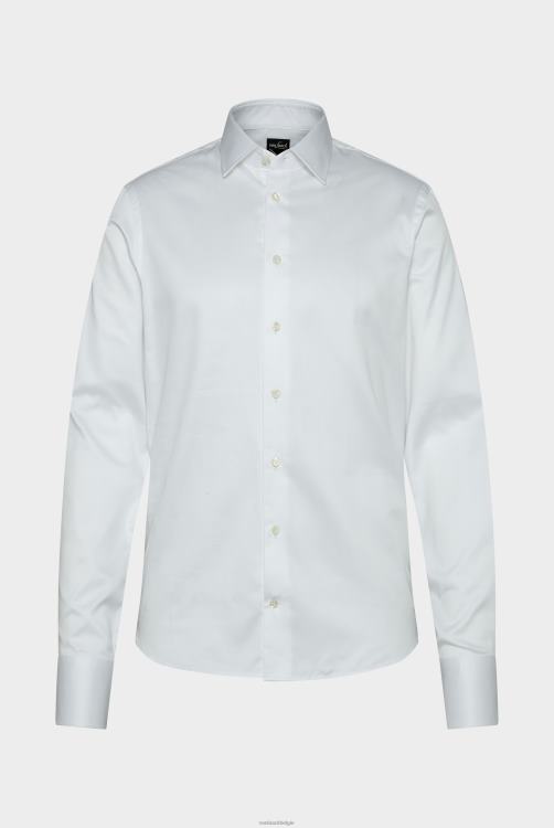 Heren Van Laack fijn katoenen twill overhemd kleding XLN6N339