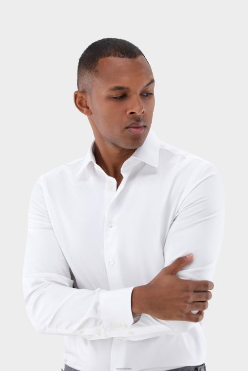 Heren Van Laack fijn katoenen twill overhemd kleding XLN6N339