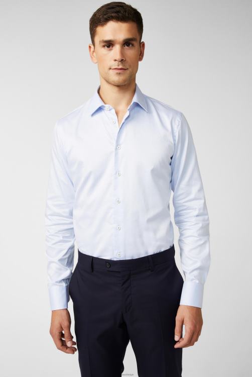 Heren Van Laack fijn katoenen twill overhemd kleding XLN6N346