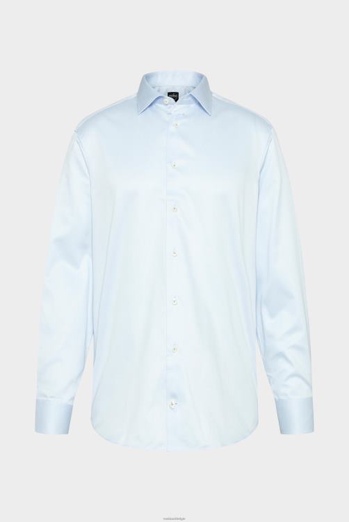 Heren Van Laack fijn katoenen twill overhemd kleding XLN6N346