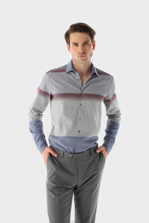 Heren Van Laack flanellen overhemd met meerdere ruiten kleding XLN6N566