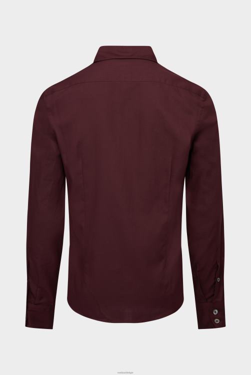 Heren Van Laack flanellen overhemd slim-fit kleding XLN6N562