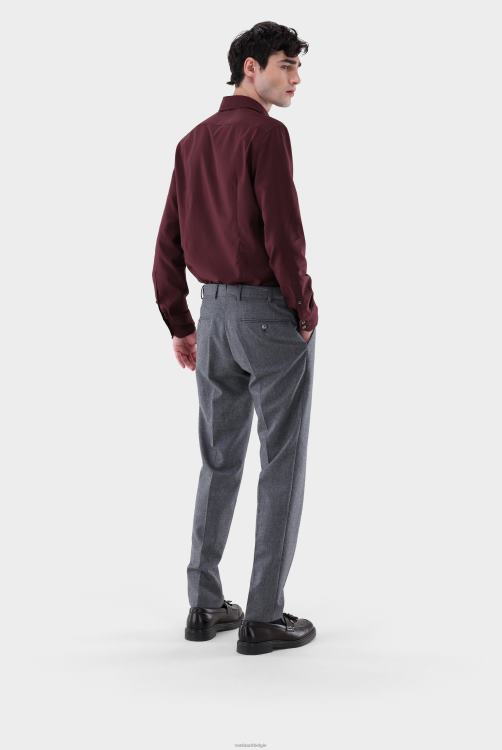 Heren Van Laack flanellen overhemd slim-fit kleding XLN6N562