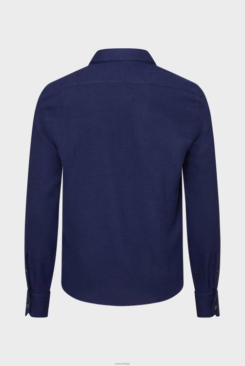 Heren Van Laack flanellen overhemd slim-fit kleding XLN6N614