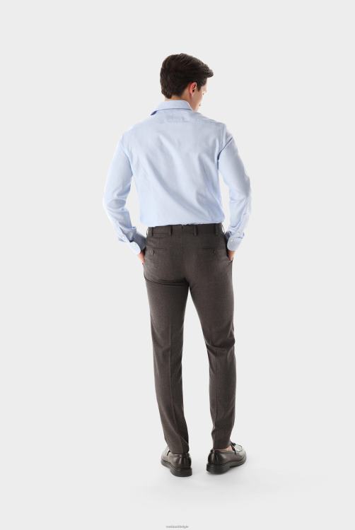 Heren Van Laack geruit dobby overhemd, slim-fit kleding XLN6N544