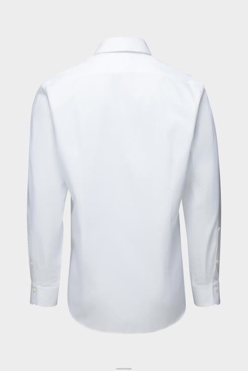 Heren Van Laack getextureerd kleermakersoverhemd op maat kleding XLN6N322