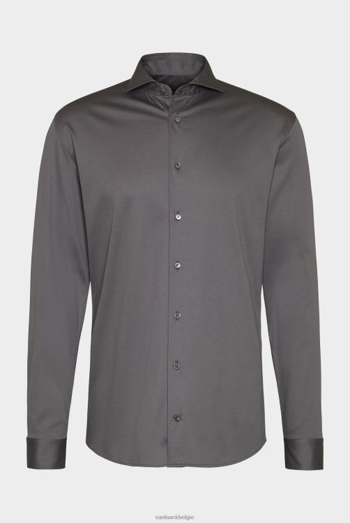 Heren Van Laack jersey overhemd van Zwitserse katoen, op maat gemaakt kleding XLN6N473