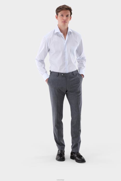 Heren Van Laack kreukvrij geruit overhemd met comfortabele pasvorm kleding XLN6N404