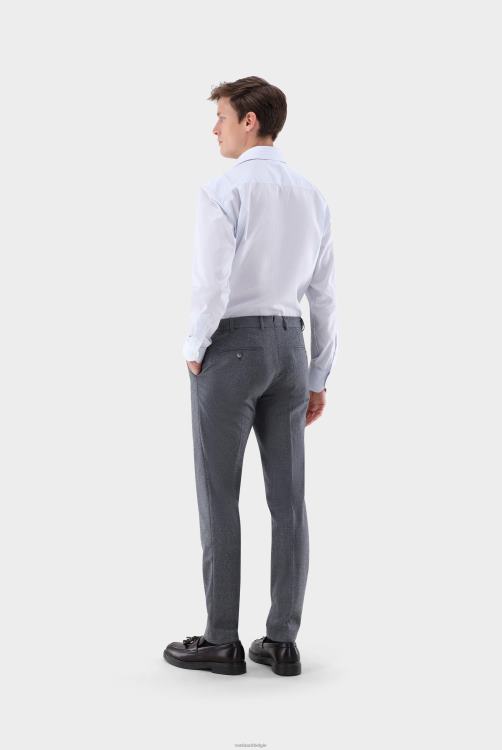 Heren Van Laack kreukvrij geruit overhemd met comfortabele pasvorm kleding XLN6N404