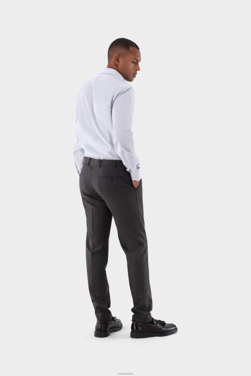 Heren Van Laack kreukvrij geruit twill overhemd met comfortabele pasvorm kleding XLN6N431