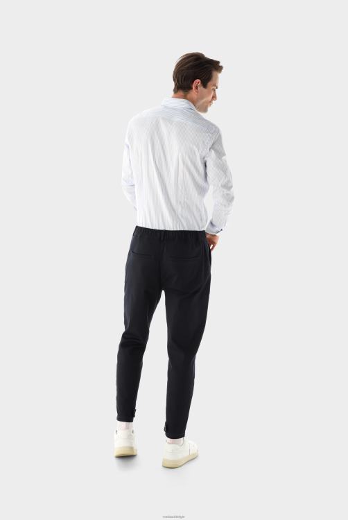 Heren Van Laack kreukvrij gestreept overhemd op maat kleding XLN6N409