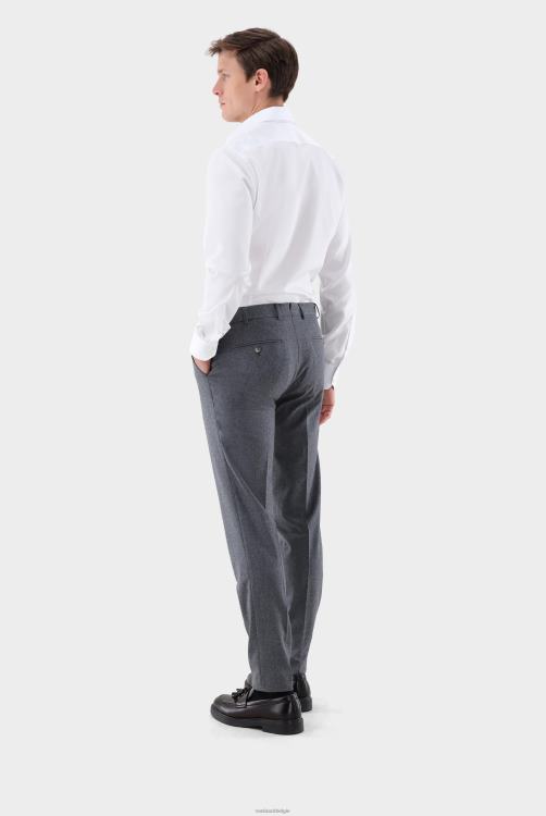 Heren Van Laack kreukvrij twill overhemd, slim fit kleding XLN6N459