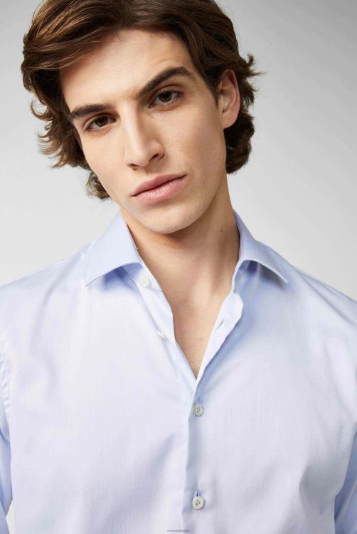 Heren Van Laack perfect uitziend overhemd van fijne keperstof kleding XLN6N349