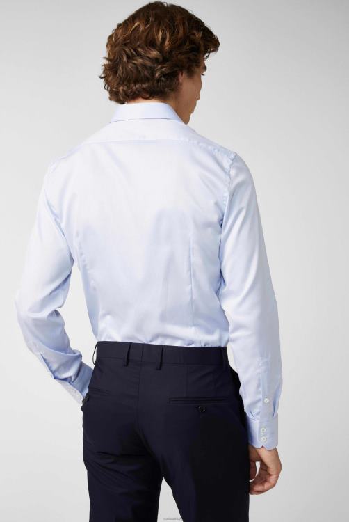 Heren Van Laack perfect uitziend overhemd van fijne keperstof kleding XLN6N349