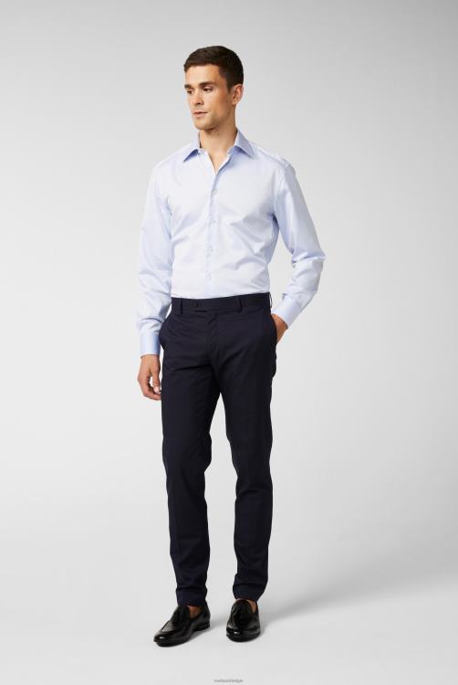 Heren Van Laack perfect uitziend overhemd van fijne keperstof kleding XLN6N350