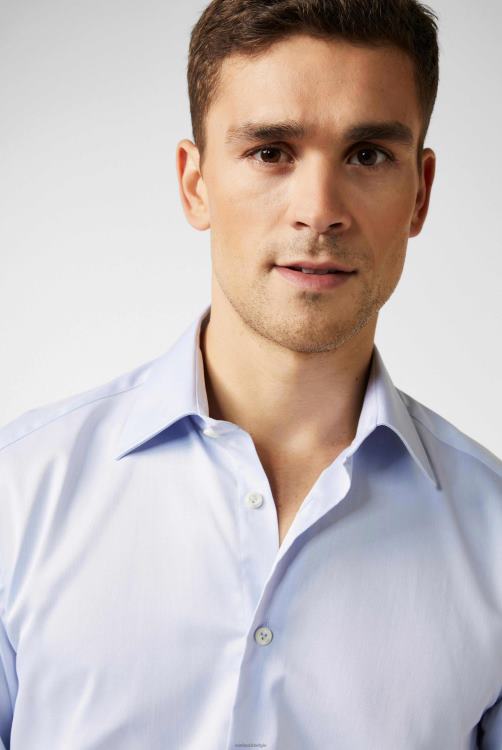 Heren Van Laack perfect uitziend overhemd van fijne keperstof kleding XLN6N350