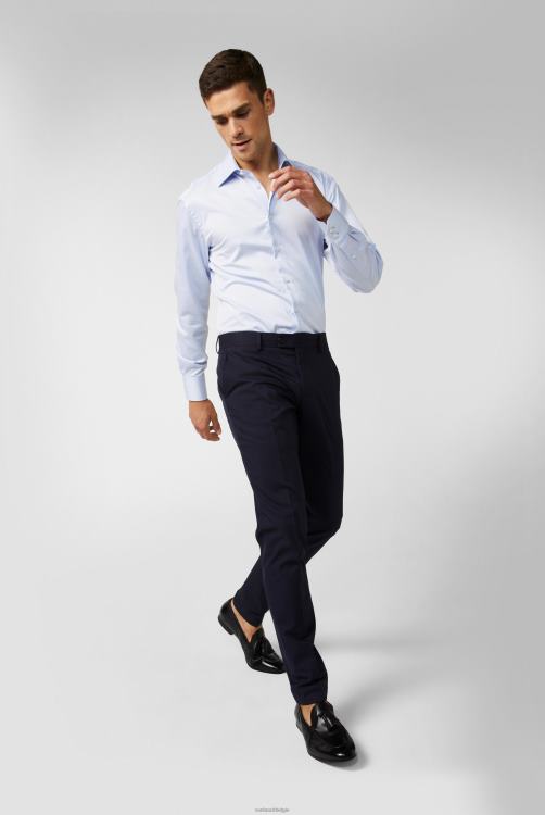 Heren Van Laack perfect uitziend overhemd van fijne keperstof kleding XLN6N350