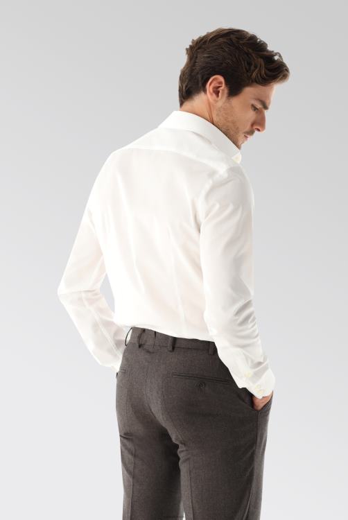 Heren Van Laack popeline overhemd kleding XLN6N332