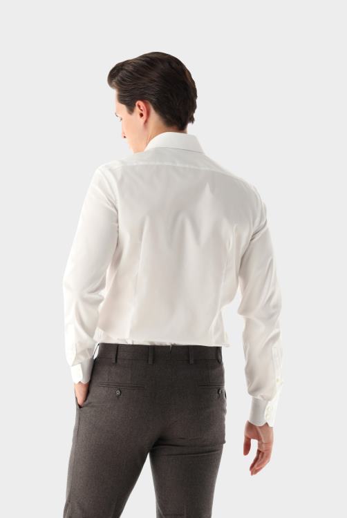 Heren Van Laack popeline overhemd kleding XLN6N332