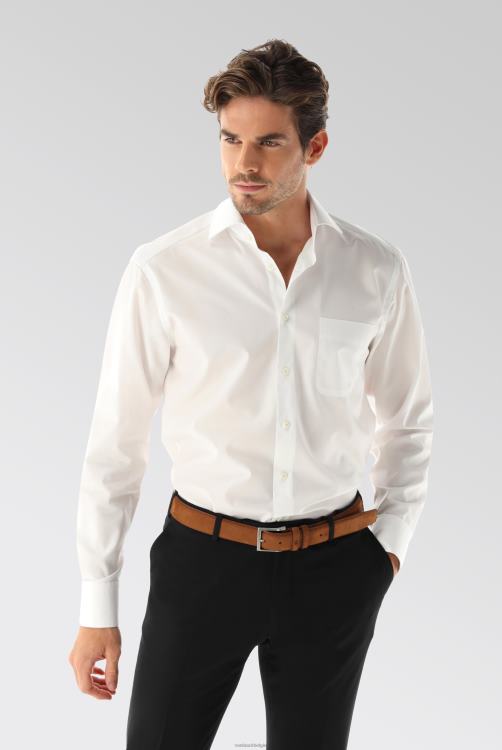 Heren Van Laack popeline overhemd kleding XLN6N335