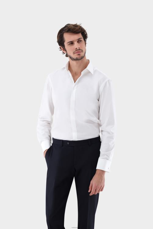 Heren Van Laack poplin avondhemd kleding XLN6N591