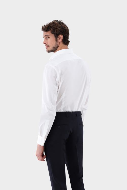 Heren Van Laack poplin avondhemd kleding XLN6N591